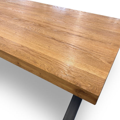 'Brooklyn' Solid Oak Large Dining Table