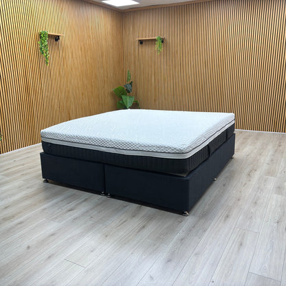 Emma Mattress Diamond Deluxe Hybrid Soft Tension Diamond Cool Foam Mattress - Super King Furniture Village