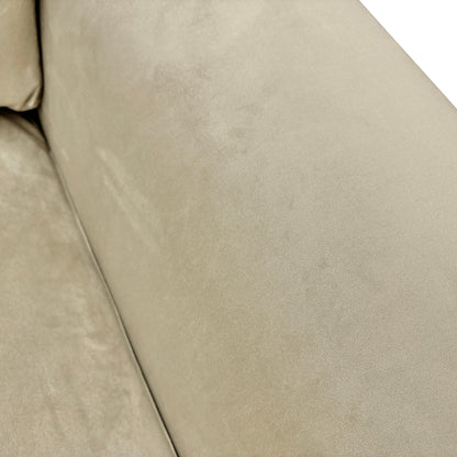 'Euphoria' Stone Sensual Velvet Cuddler Chair