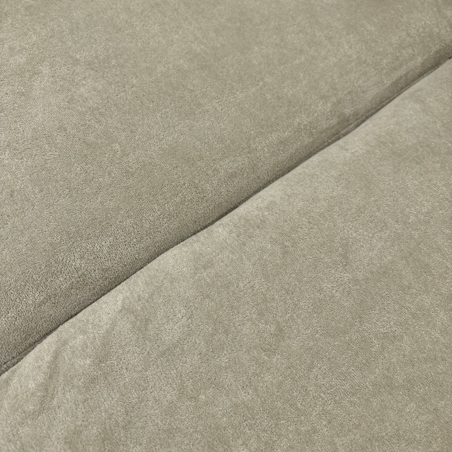 'Luella' Soft Sherpa Stone Mix 4 Seater Sofa