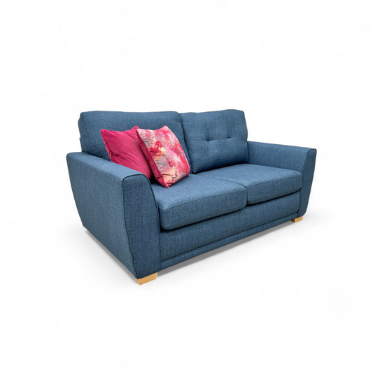 'Kian' Midnight Revive Fabric Large 2 Seater Sofa Bed