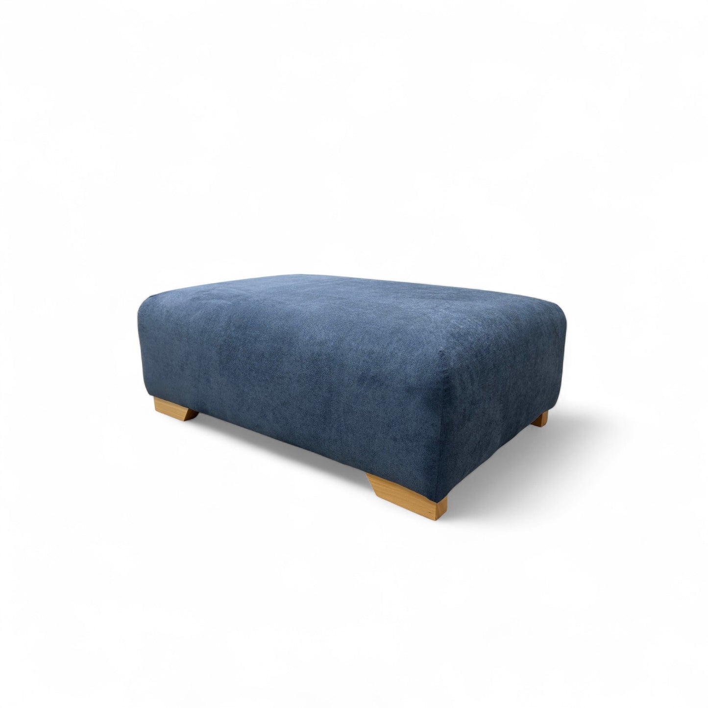 'Zika' Marine Plaza Linen Banquette Footstool