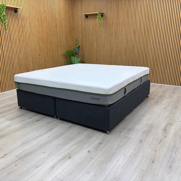 Emma Mattress Helix Hybrid Medium Firm 319 Spring Memory Foam Mattress - Super King