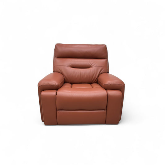 'Cinemax' Natural Redmaple La-4826 Leather Chair