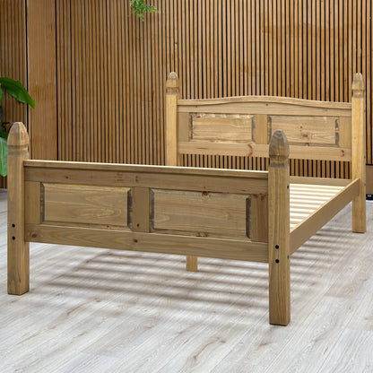 ‘Barnaby’ Oak High End Bed - Double