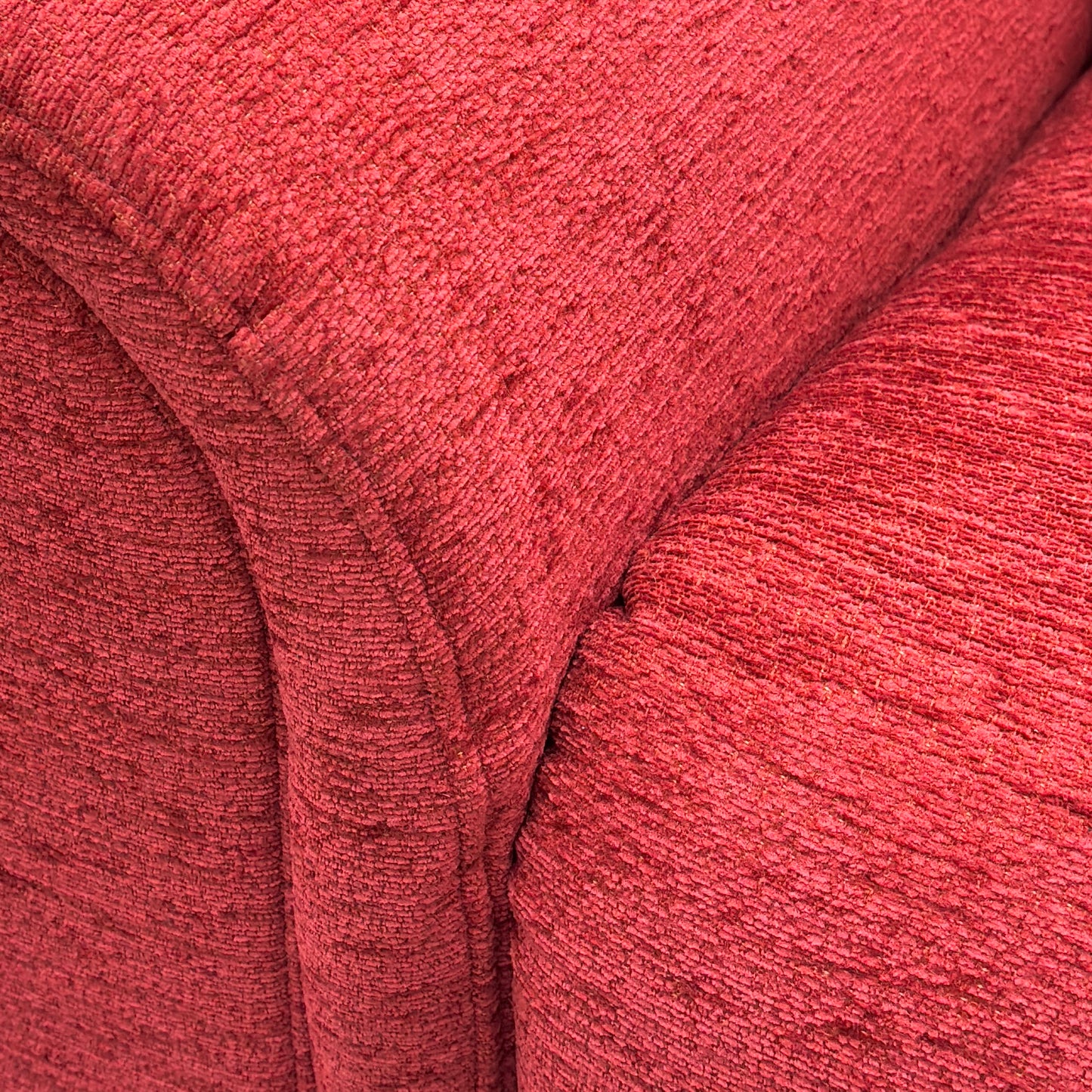 Parker Knoll 'Hudson 23' Cherry Red Fabric Chair