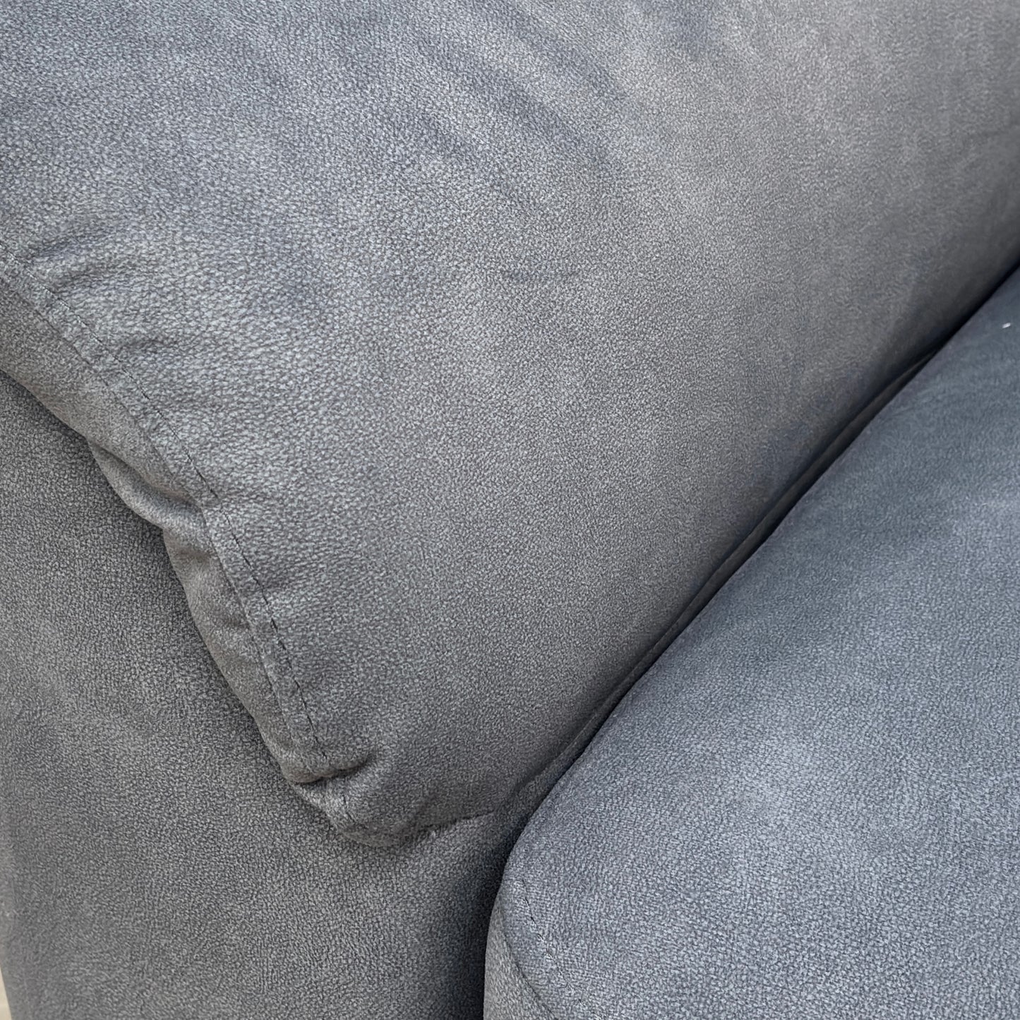 'Morgan' Shadow Dexter 3 Seater Velvet Power Recliner Sofa
