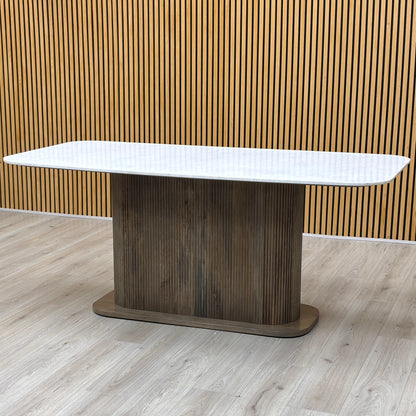 ‘Aimar’ Marble Top Rectangular Dining Table
