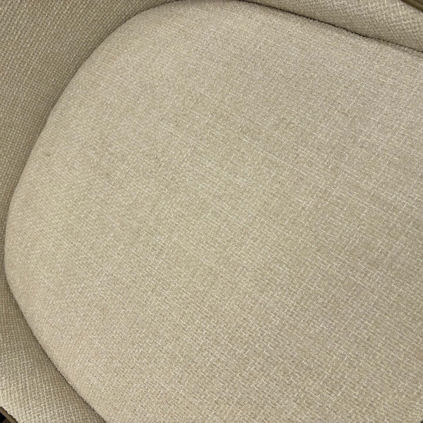 'Sadia' Biscuit Combination Dual Material Dining Chair - Set of 6