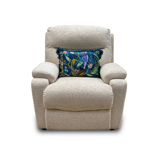 La-Z-Boy Townley Brushstrokes Beige Fabric Armchair