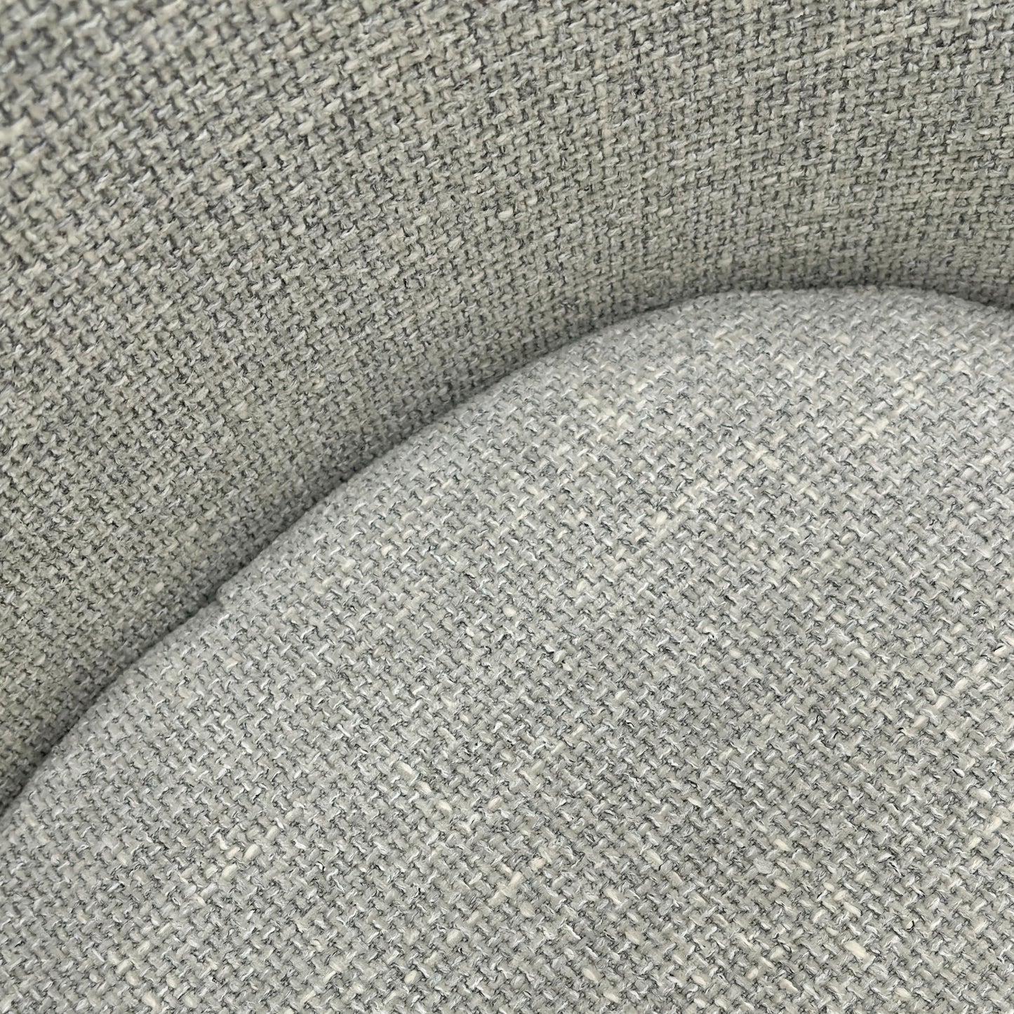 'Sadia' Grey Combination Dual Material Dining Chair - Set of 4