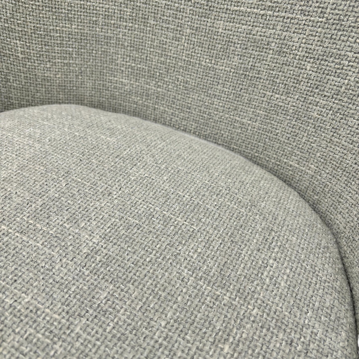 ‘Sadia’ Grey Combination Dual Material Dining Chair - Set of 6