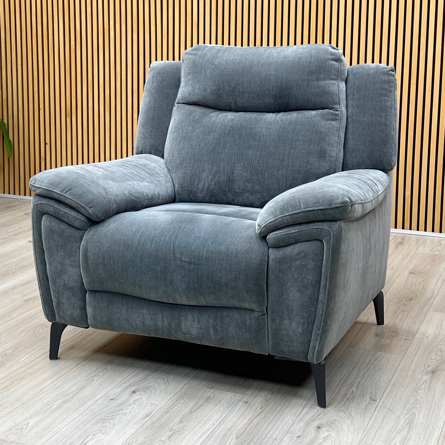 ‘Panache’ Manhattan Charcoal Grey 58003 Fabric Chair