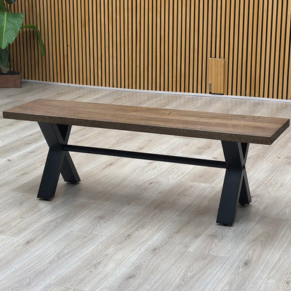'Jupiter’ Solid Oak 140cm Dining Bench
