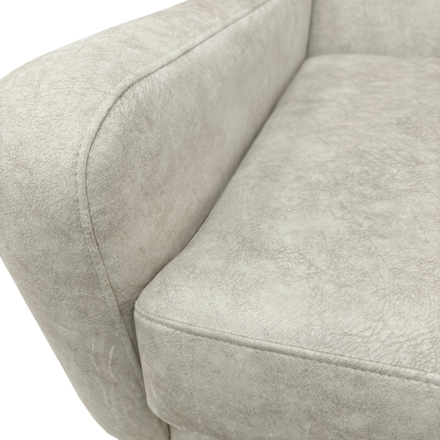 ‘Dolcie’ Cream Combination Dolcie Combination Velvet Wing Chair