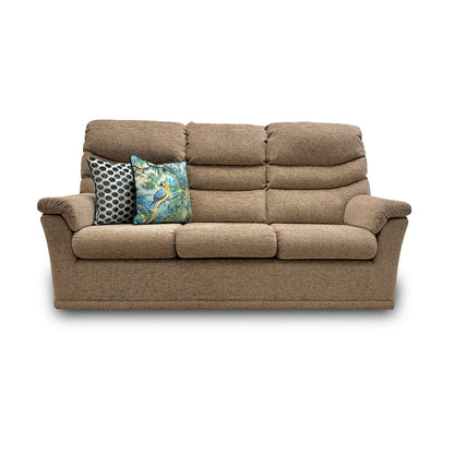 G Plan ‘Malvern’ A071 Boucle Oyster Woven Fabric 3 Seater Sofa