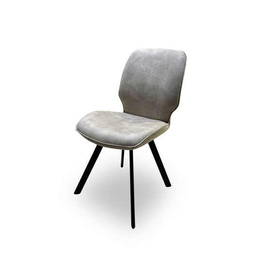 ‘Montreal’ Kiezel Faux Leather Semmi Dining Chair
