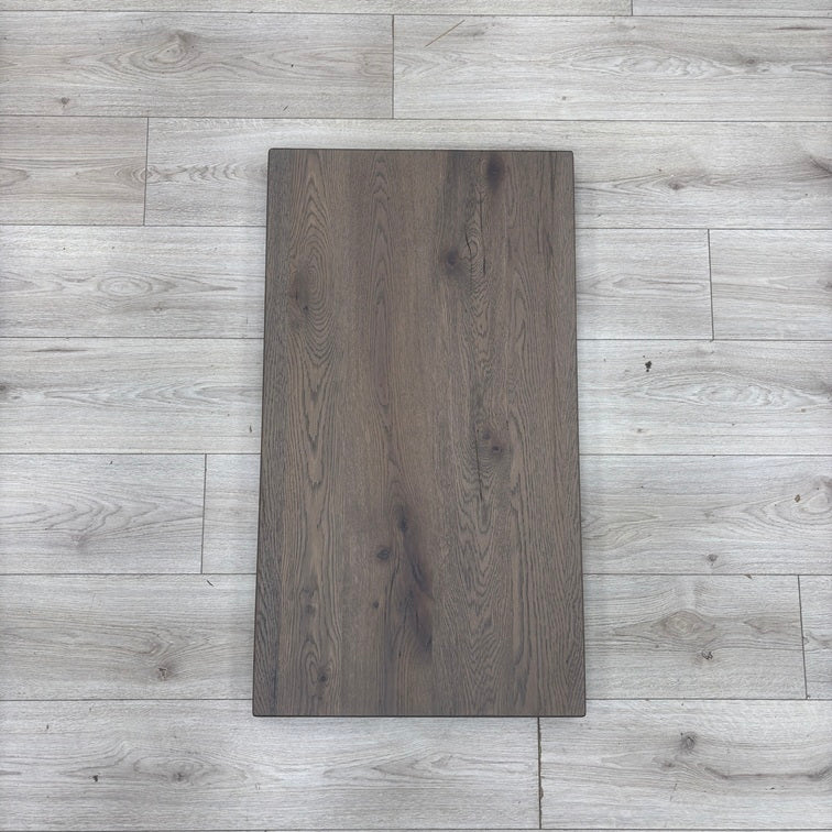 Bodahl ‘Roma’ 8 Vintage Grey Solid Oak Straight Edge 90cm Table Extension Leaf
