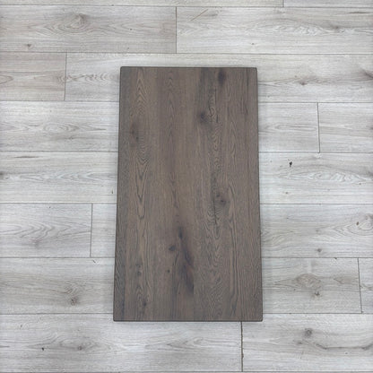 Bodahl ‘Roma’ 8 Vintage Grey Solid Oak Straight Edge 90cm Table Extension Leaf