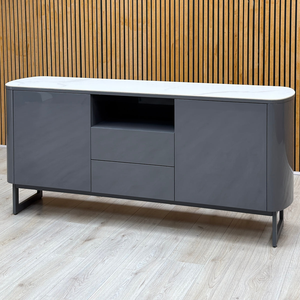 Carrera Ceramic Top 2 Door 2 Drawer Sideboard – view 3