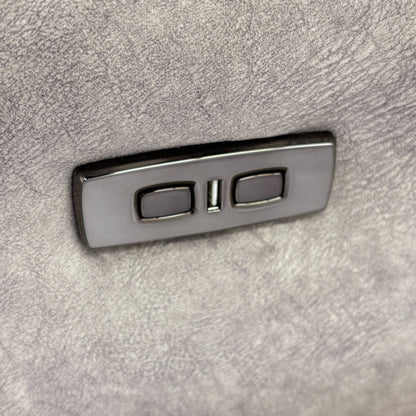 ‘Maverick’ Dapple Silver Velvet Lift and Rise Chair