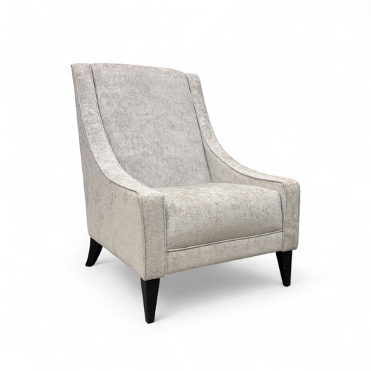 ‘Melody’ Pearl Chenille Fabric Accent Chair