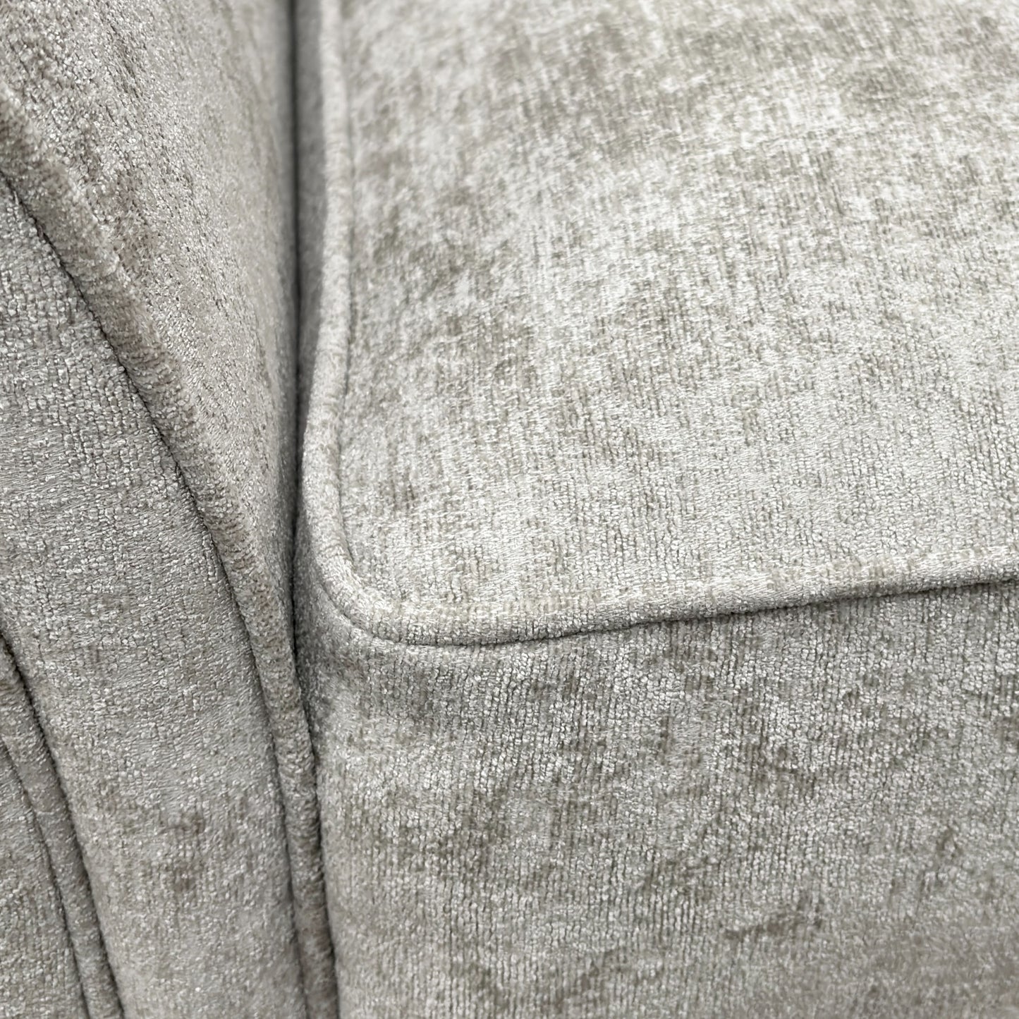 'Melody' Pearl Chenille Fabric Armchair
