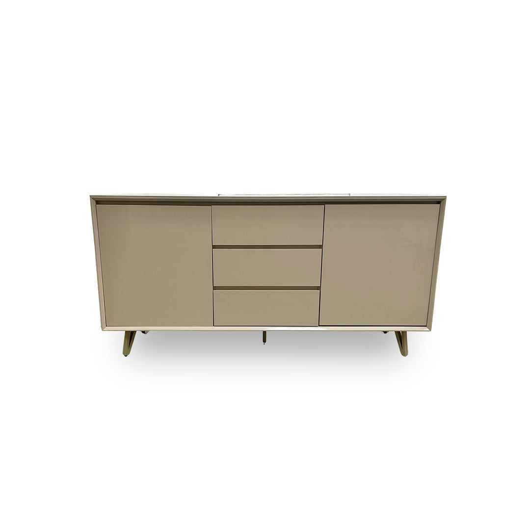 ‘Mirage’ Marble-effect Ceramic Top 2 Door 3 Drawer Sideboard