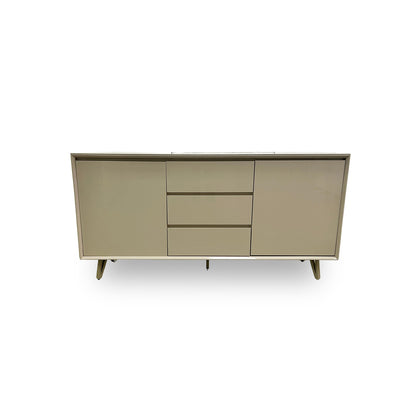 ‘Mirage’ Marble-effect Ceramic Top 2 Door 3 Drawer Sideboard