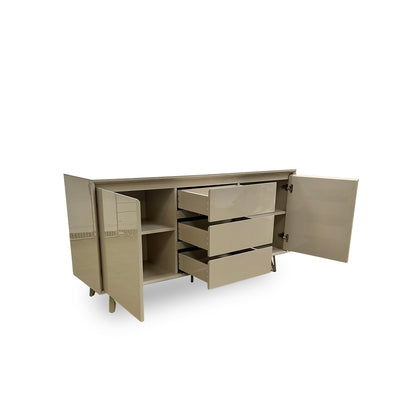 ‘Mirage’ Marble-effect Ceramic Top 2 Door 3 Drawer Sideboard
