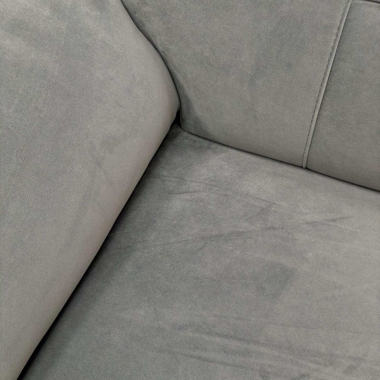 ‘Salento’ Dark Grey Velvet 2 Seater Sofa