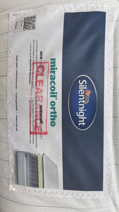 ‘Silentnight’ Miracoil Orthopaedic 782 Spring Mattress - Double
