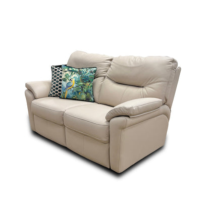 G Plan 'Seattle' H007 Durham Dove Leather 3 Seater Sofa