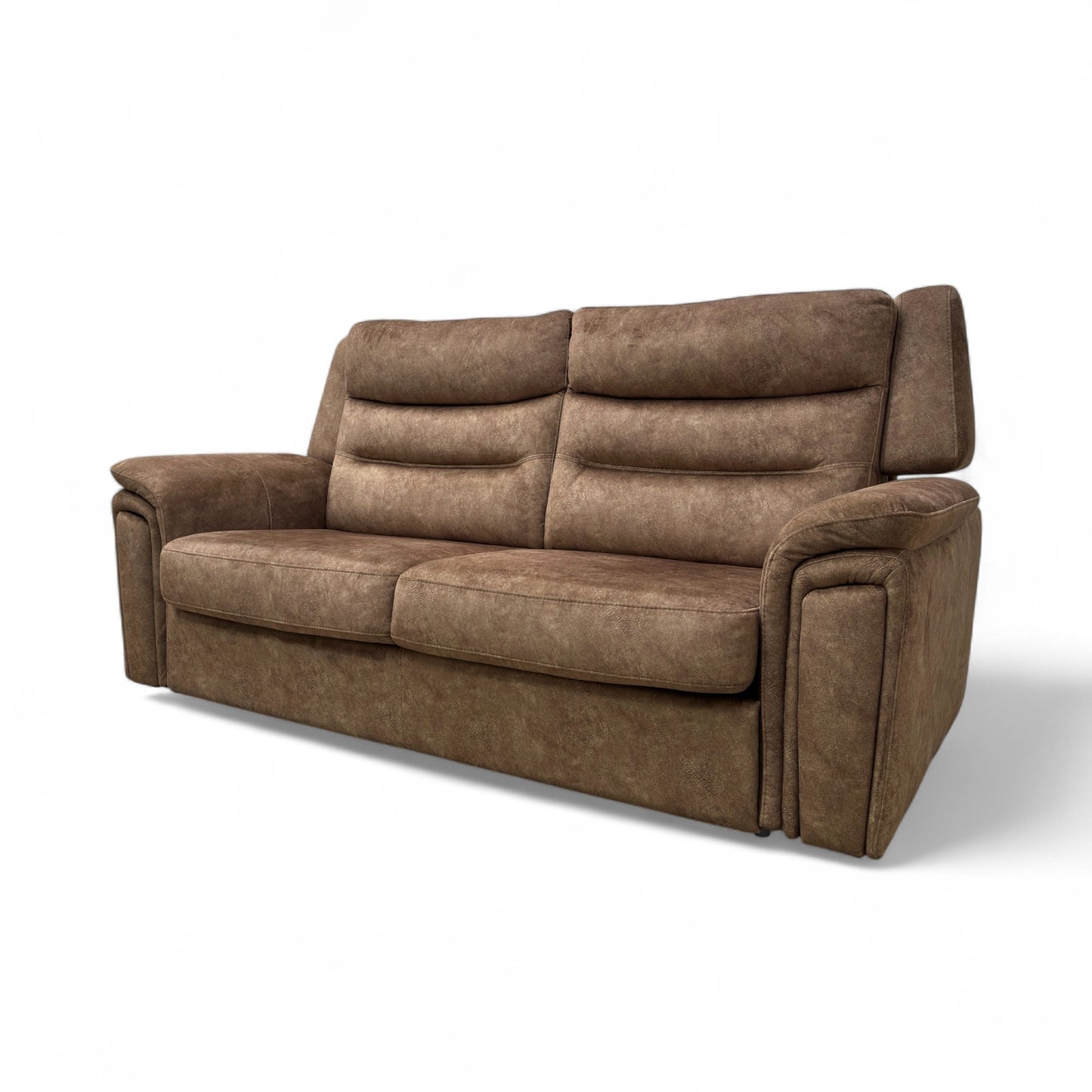 ‘Legend’ Dapple Chocolate Velvet 3 Seater Sofa Bed
