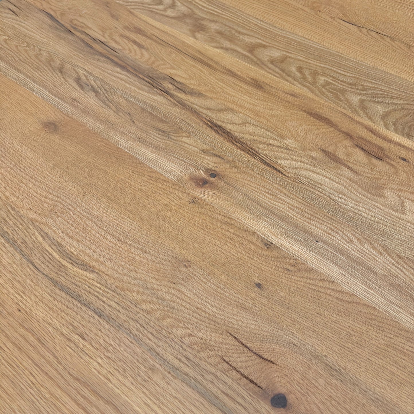 Bodahl 'Loki' 01 Oiled Solid Oak Swiss Top 180cm Table with V-Shaped Legs