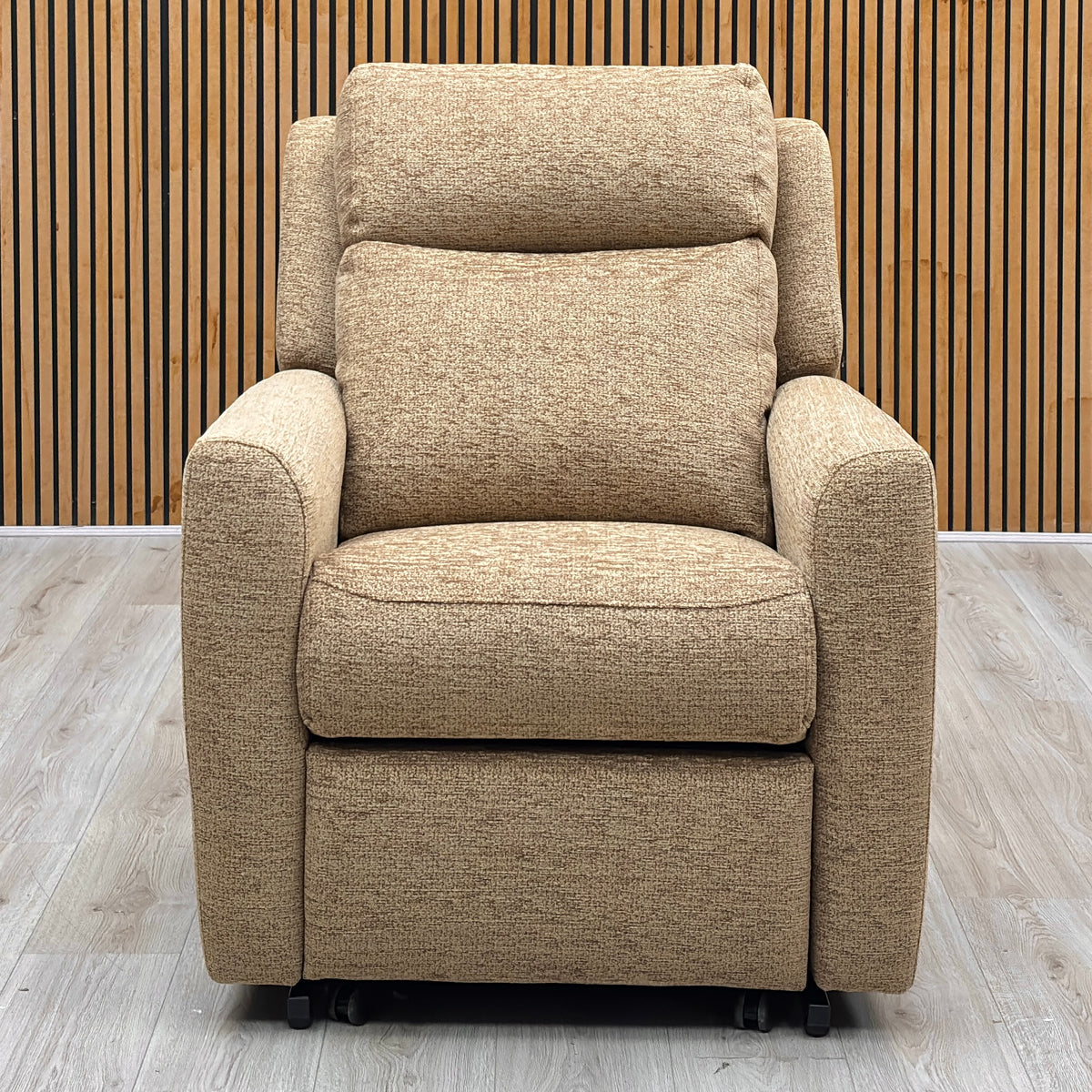 G Plan ‘Wren’ A070 Boucle Cocoa Brown Fabric Lift and Rise Recliner Chair
