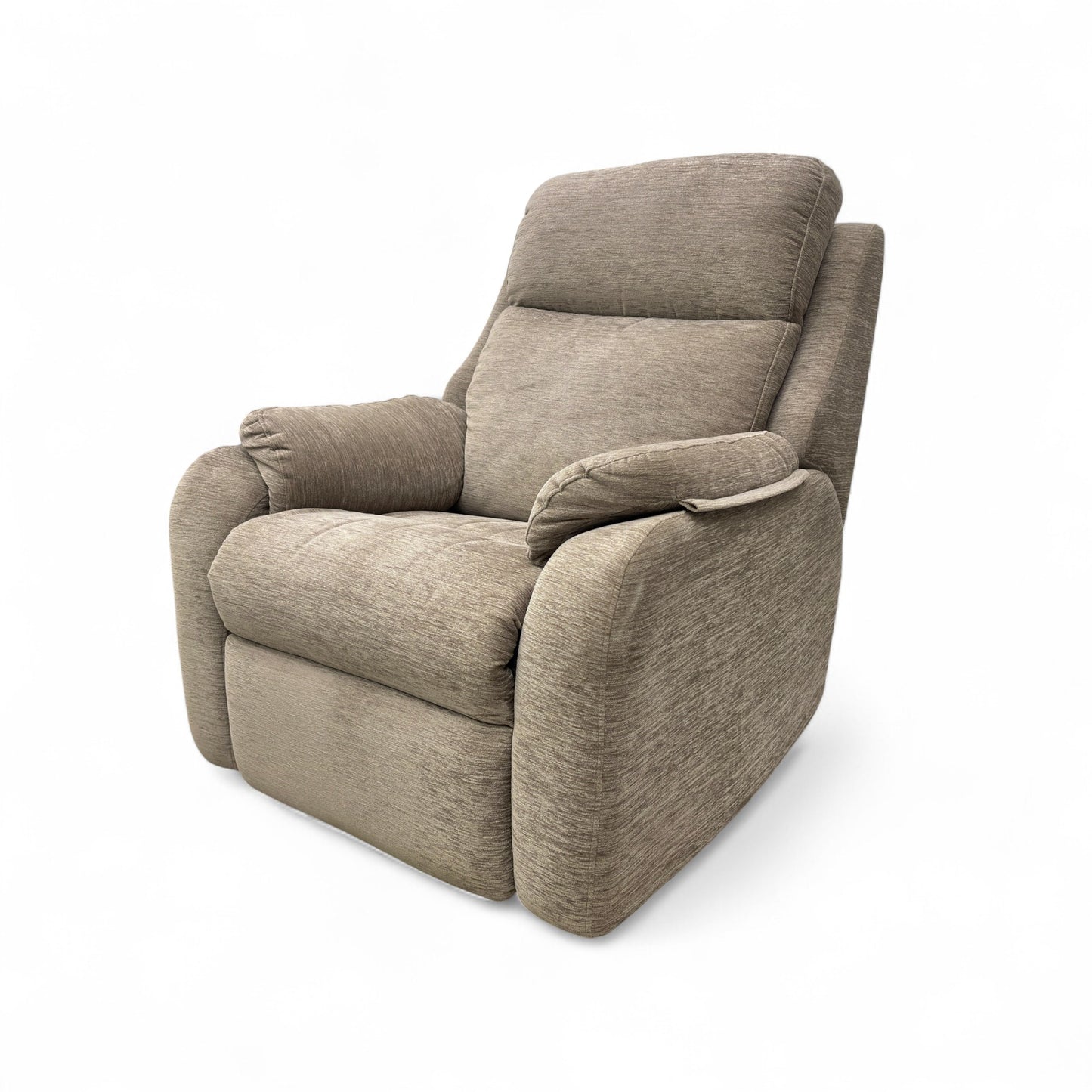 G Plan ‘Kingsbury’ C224 Destiny Storm Chenille Fabric Power Recliner Armchair with Power Headrest and Power Lumbar