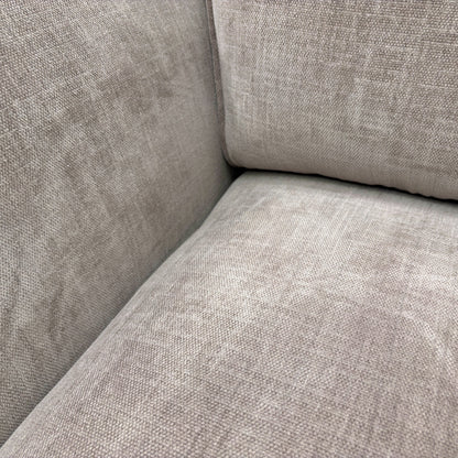 ‘Sasha’ Zara Mink Fabric Snuggler Chair