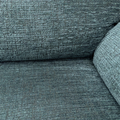 G Plan ‘Amesbury’ B160 Mamas Ocean Fabric 3 Seater Power Recliner Sofa with Power Headrests, Power Lumbar and Heated Seats