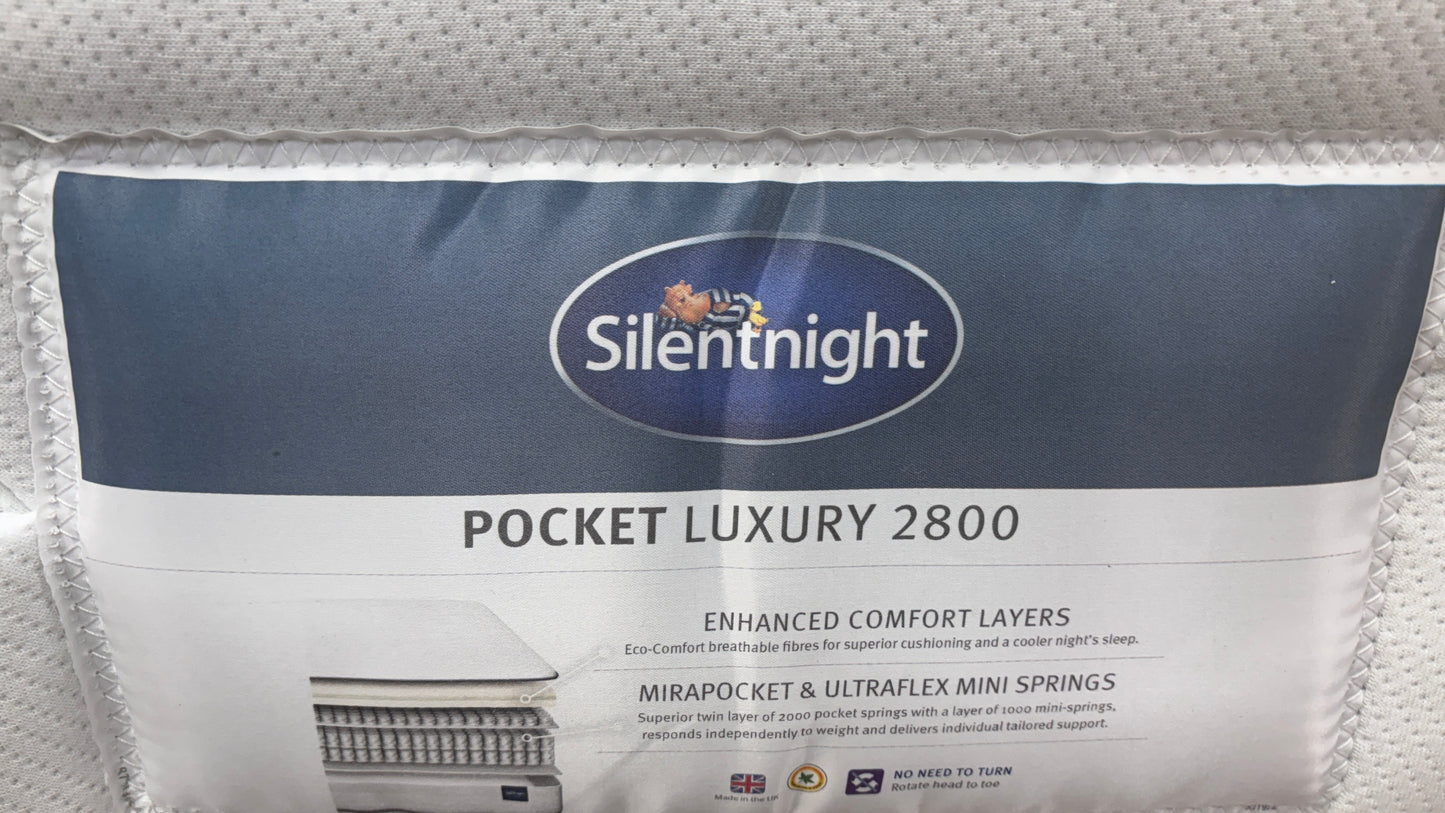 Silentnight 2800 Pocket Luxury Mattress - Super King