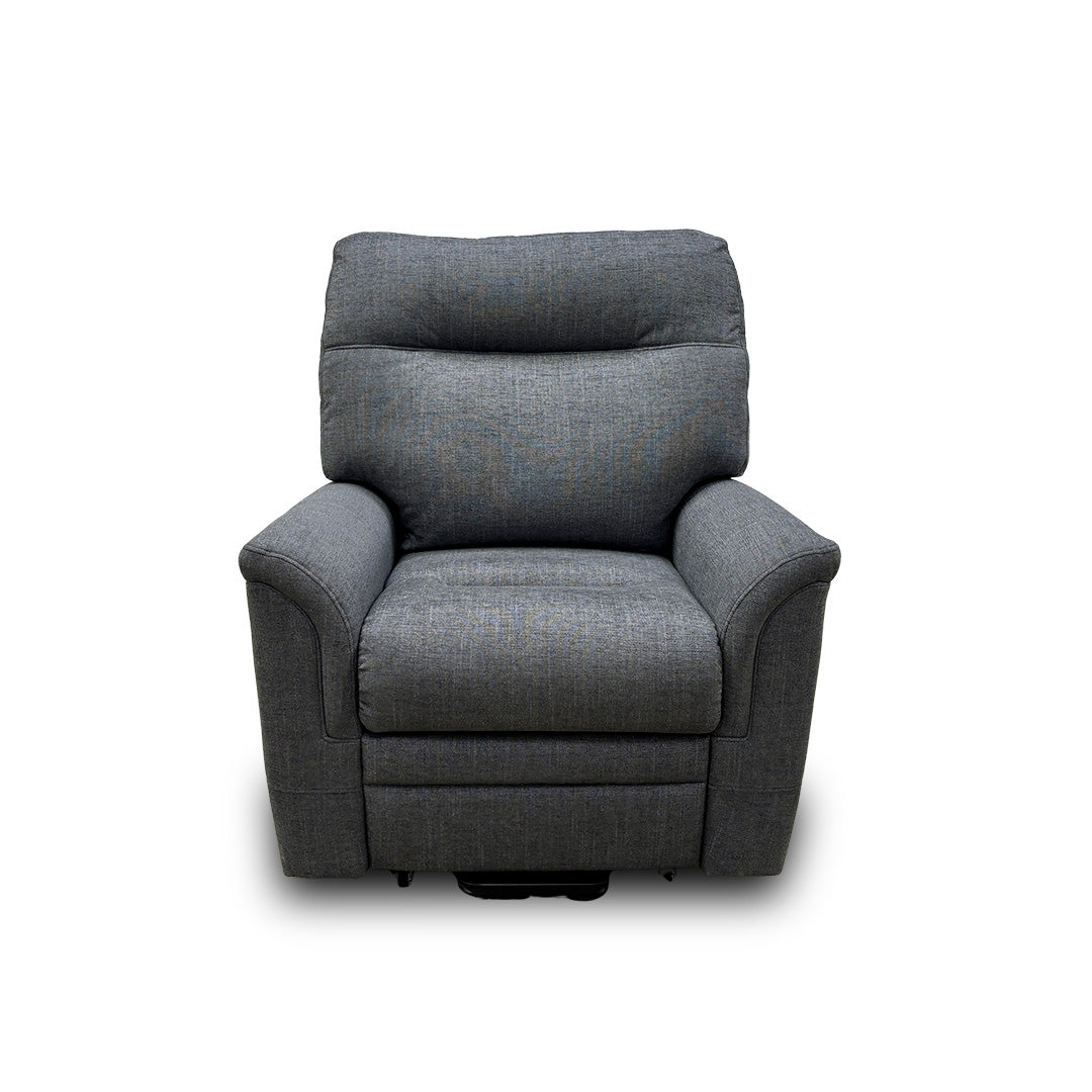 Parker Knoll ‘Hudson 23’ Charcoal Grey Fabric Lift and Rise Chair