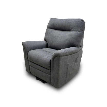 Parker Knoll ‘Hudson 23’ Charcoal Grey Fabric Lift and Rise Chair