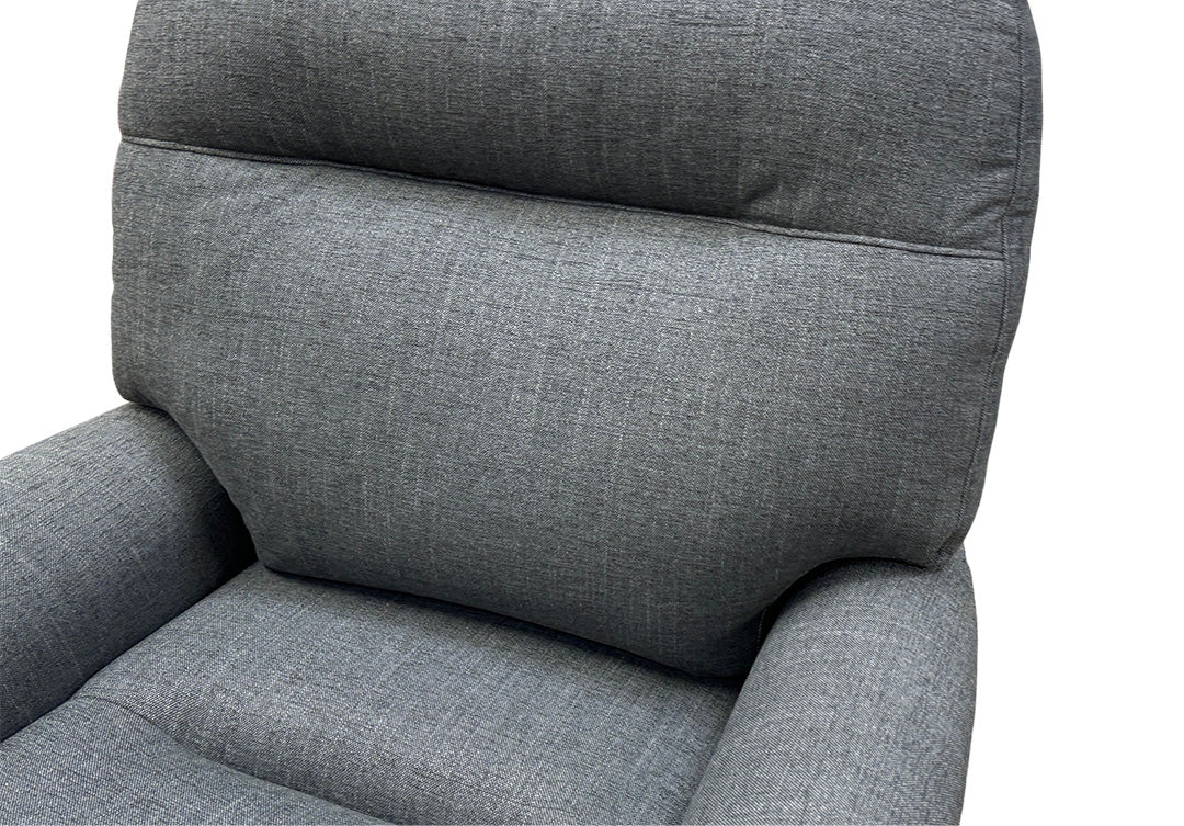 Parker Knoll ‘Hudson 23’ Charcoal Grey Fabric Lift and Rise Chair