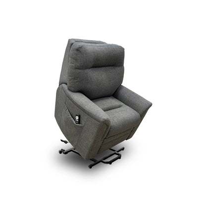 Parker Knoll ‘Hudson 23’ Charcoal Grey Fabric Lift and Rise Chair