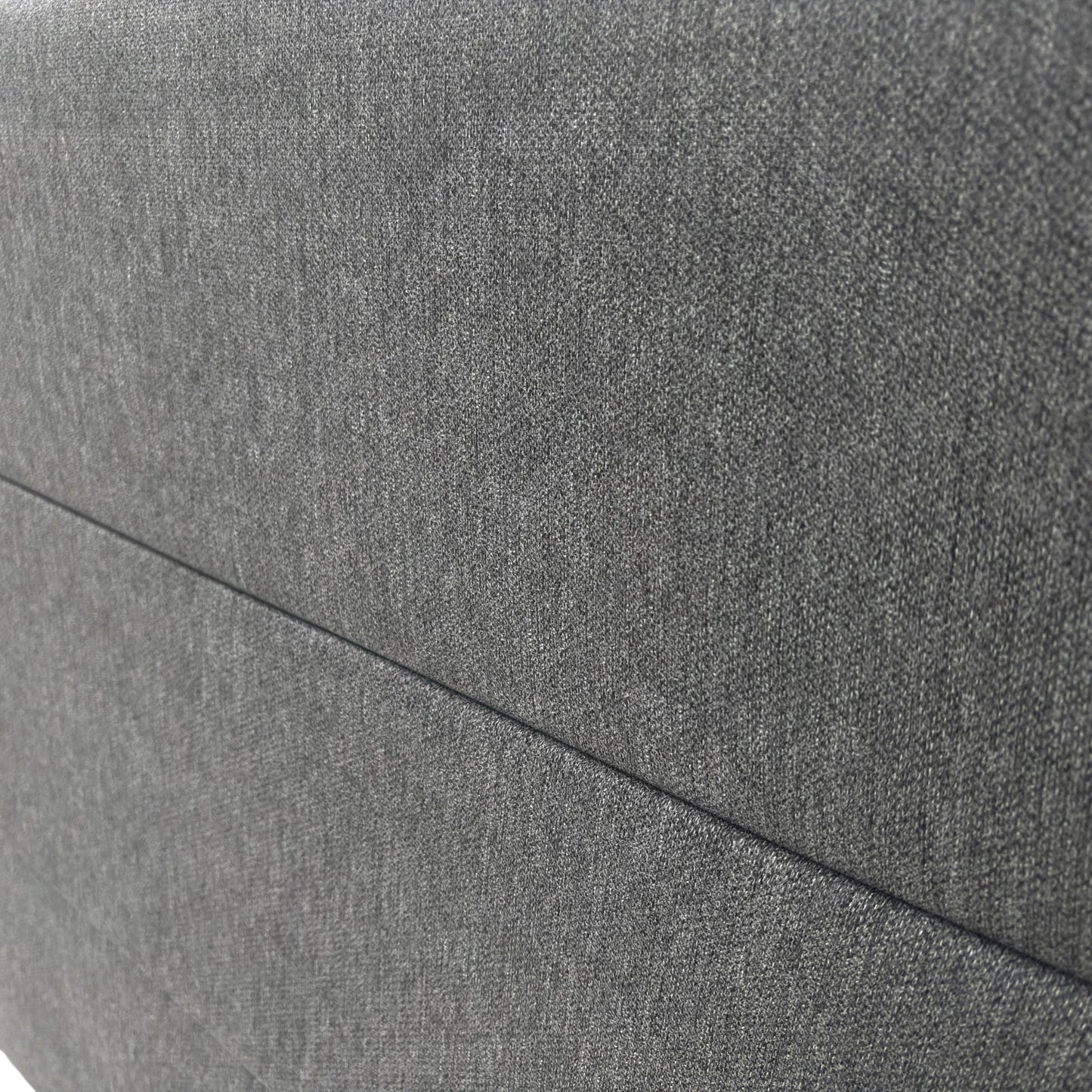 Sleepeezee ‘Jack’ Tweed Grey Fabric 4 Draw Divan Base + Headboard - Double