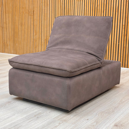 ‘Starlight Express’ Dark Chocolate Velvet Chair Storage Footstool