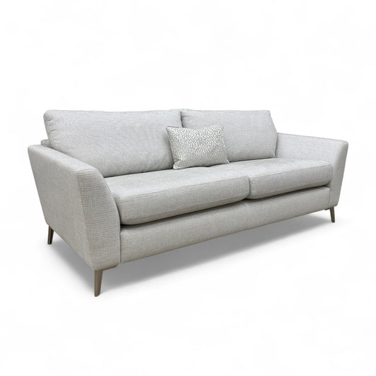 ‘Libby’ Silver Combination Libby Plain 3 Seater Sofa