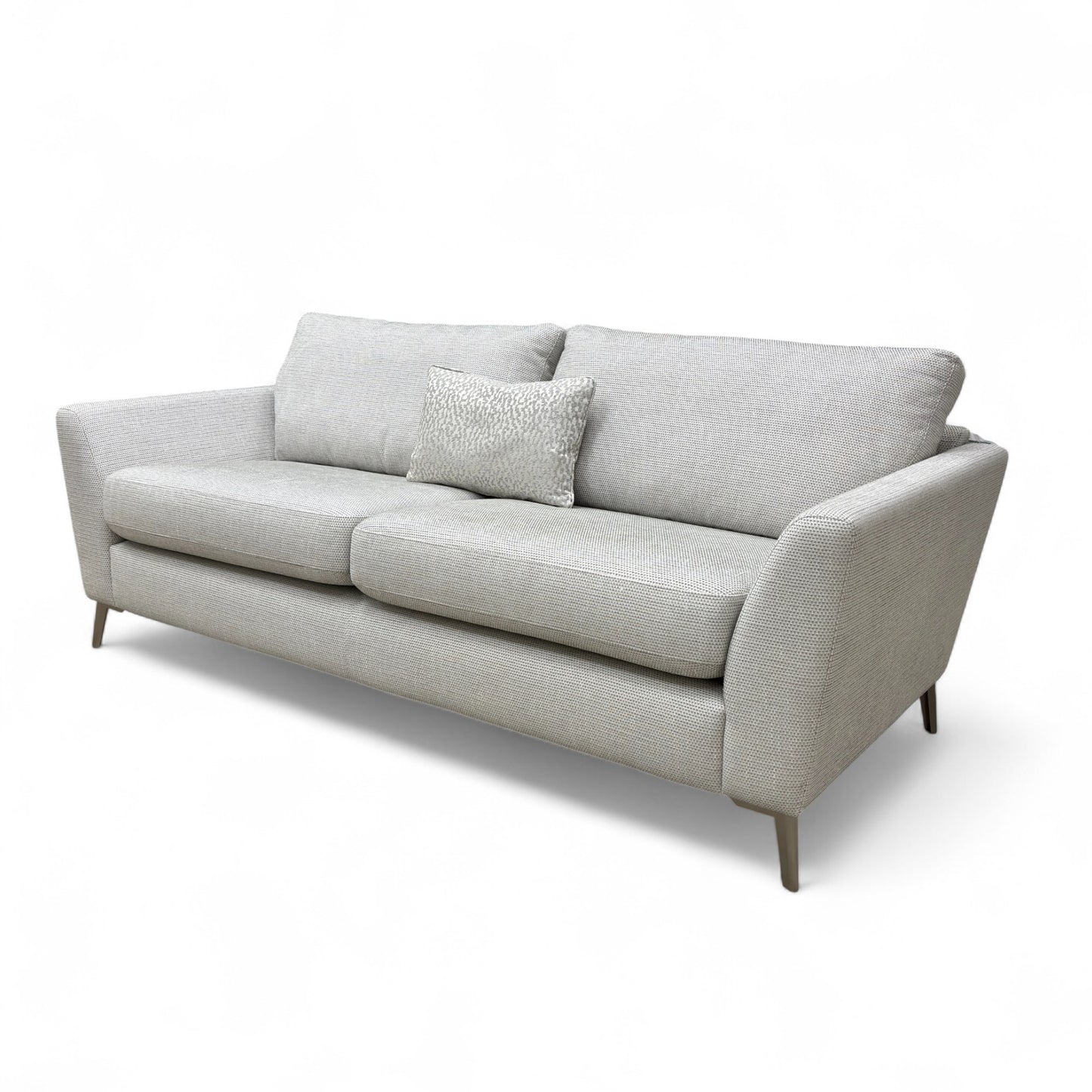 ‘Libby’ Silver Combination Libby Plain 3 Seater Sofa