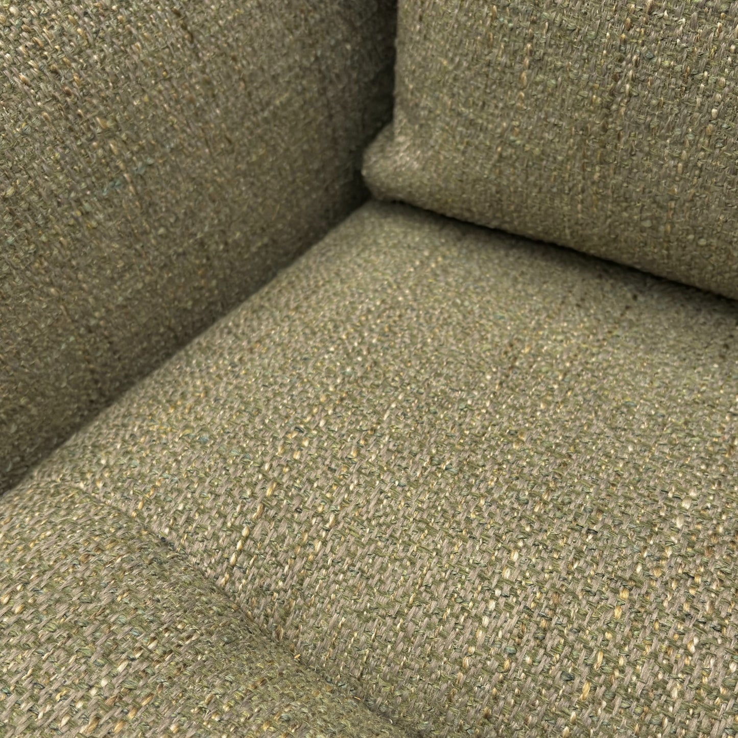 Parker Knoll ‘Hudson 23’ Country Moss 001408-0065 Tight Weave Fabric Large 2 Seater Sofa