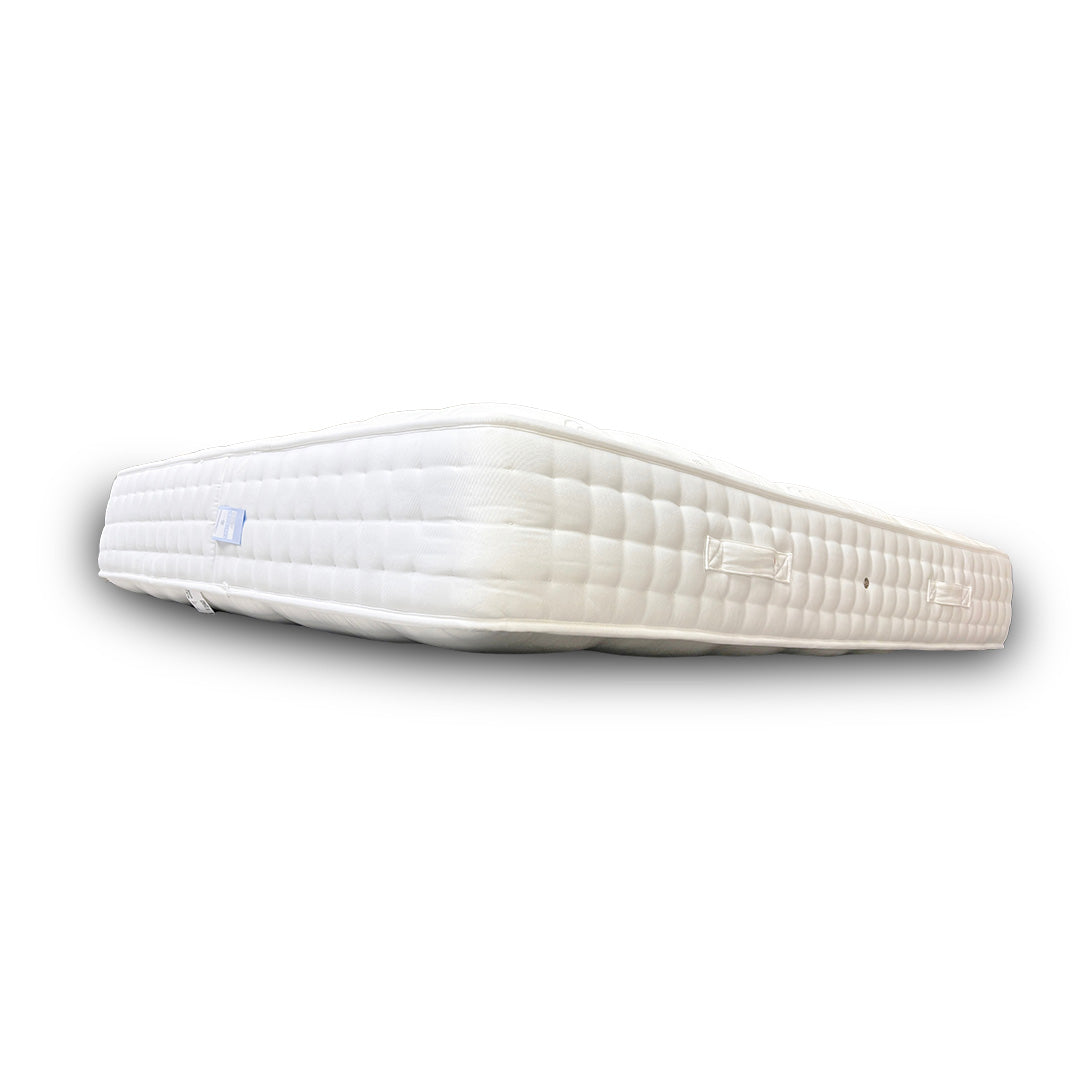 Angled view of the Oakley Ortho 1000 mattress, demonstrating its substantial depth (34 cm) and shape.